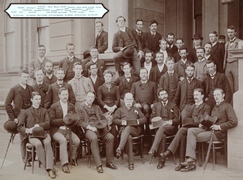 Medical students 1887